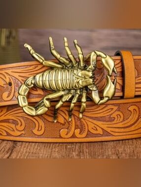 Scorpion Belt buckle See Both Colors Available Choose 1